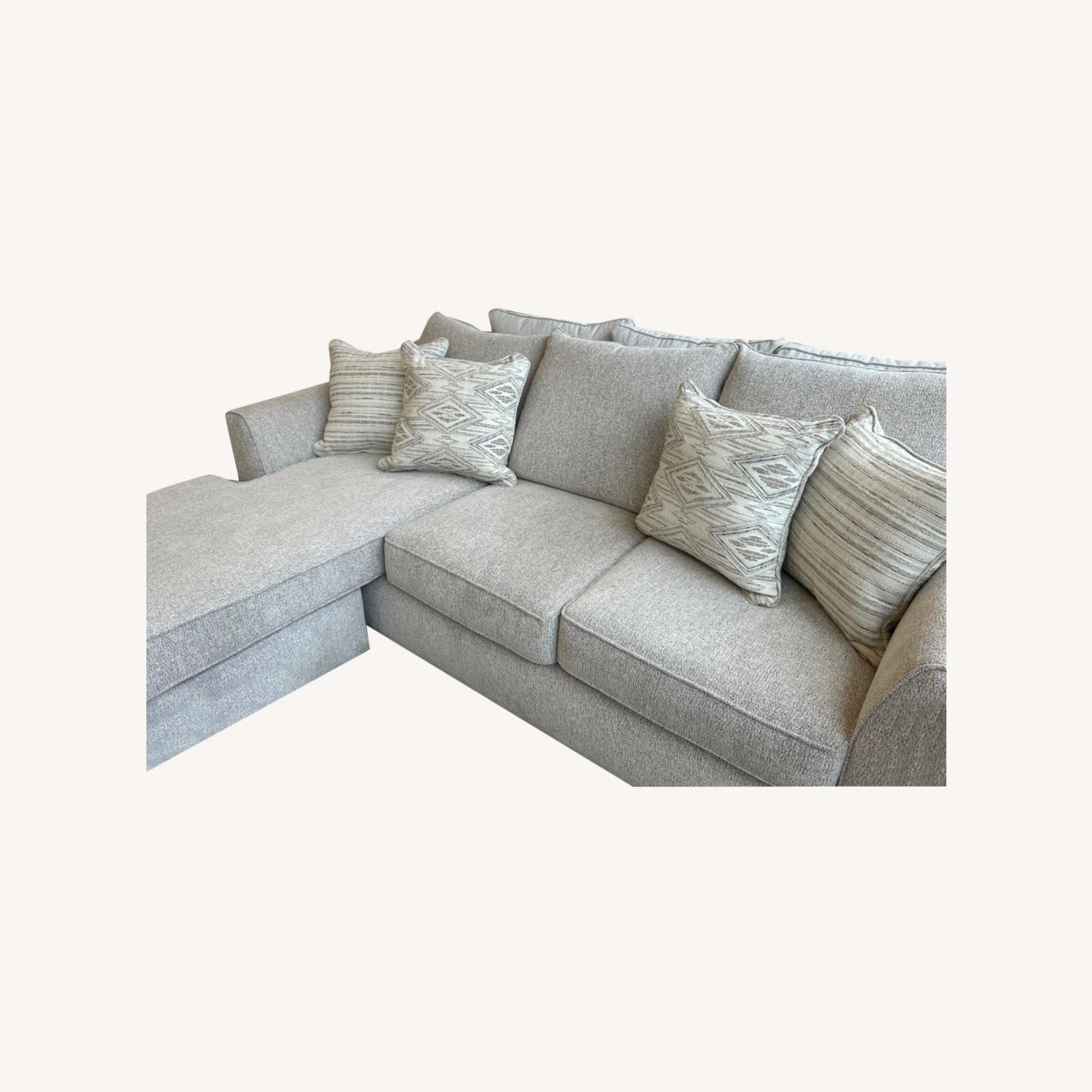 Raymour Flanigan Reversible Chaise Sofa