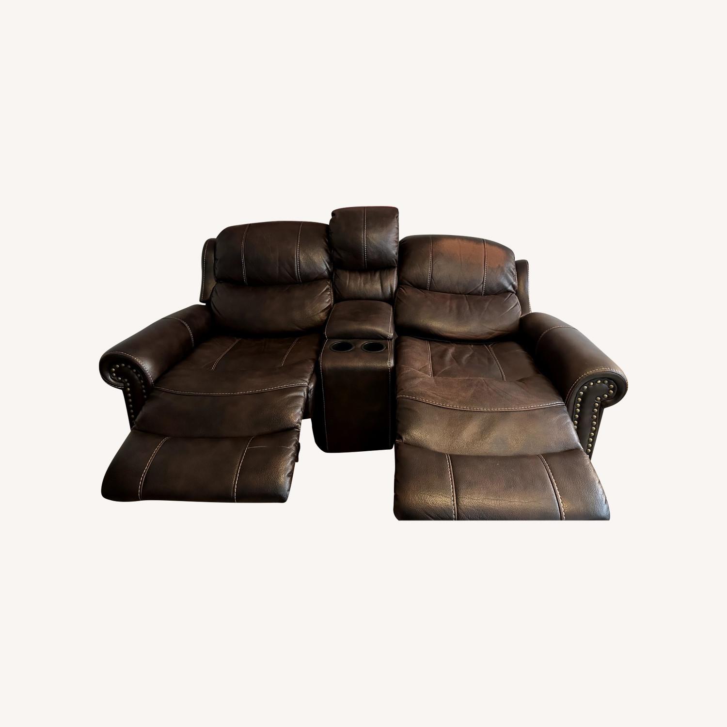 Electric Recliner Couch Set - image-0