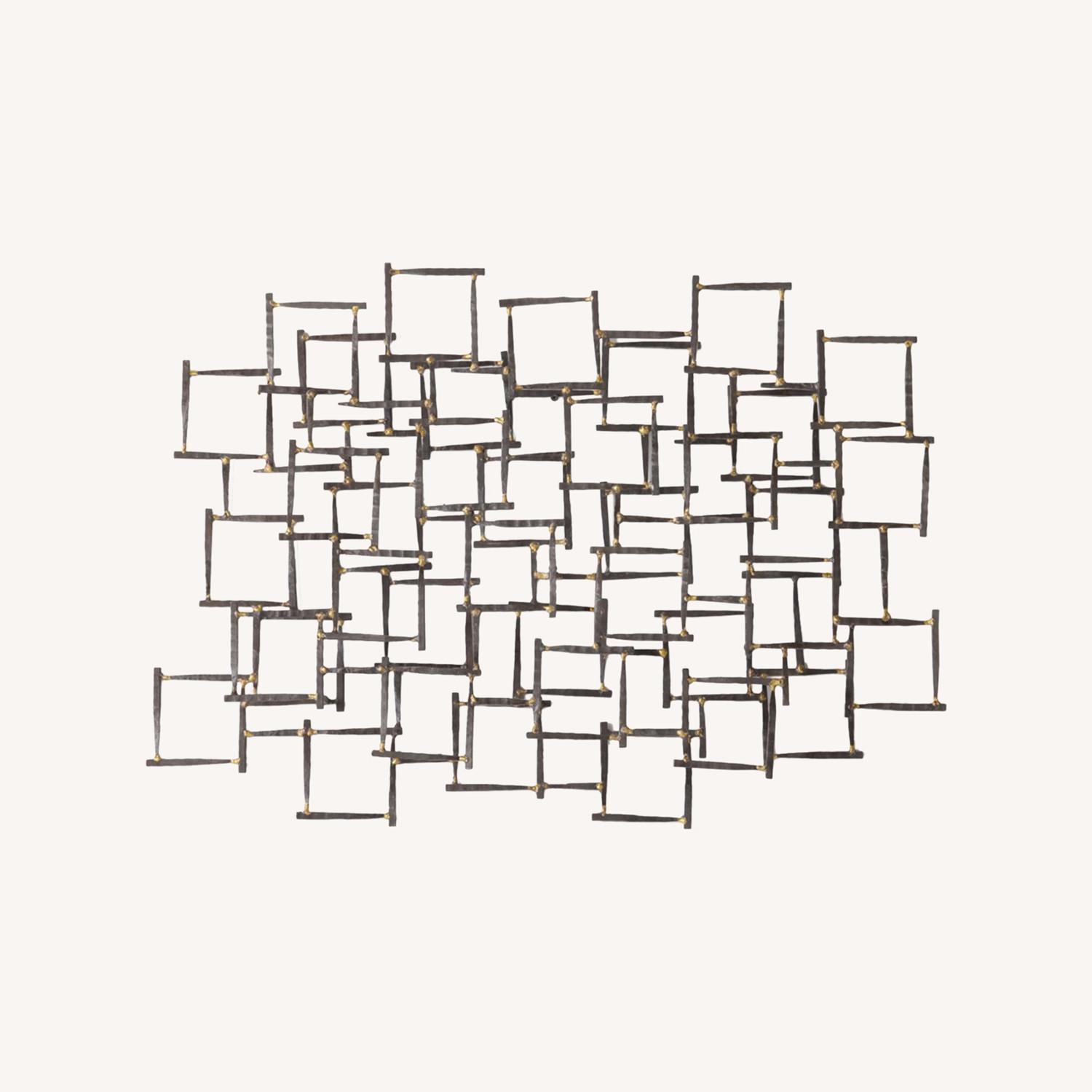 Designer Fave Arteriors Iron Wall Art - image-0