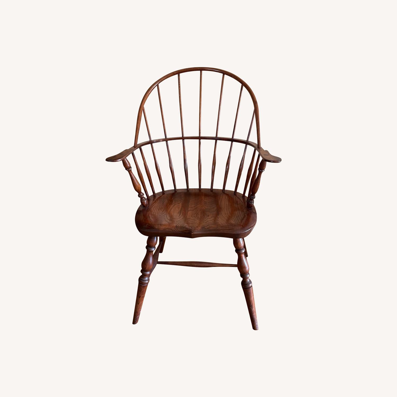 Bartley Armed- bow Back Windsor Chairs Set of 2 - image-0