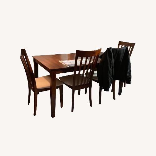 Used Solid Wood Expandable Table for sale on AptDeco