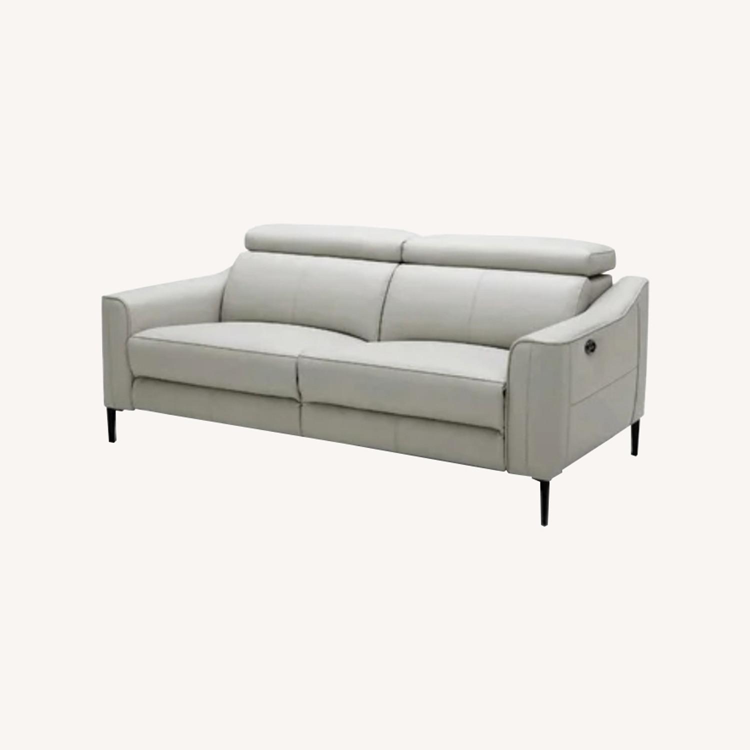 Leather Recliner 2 Seater Sofa - image-0