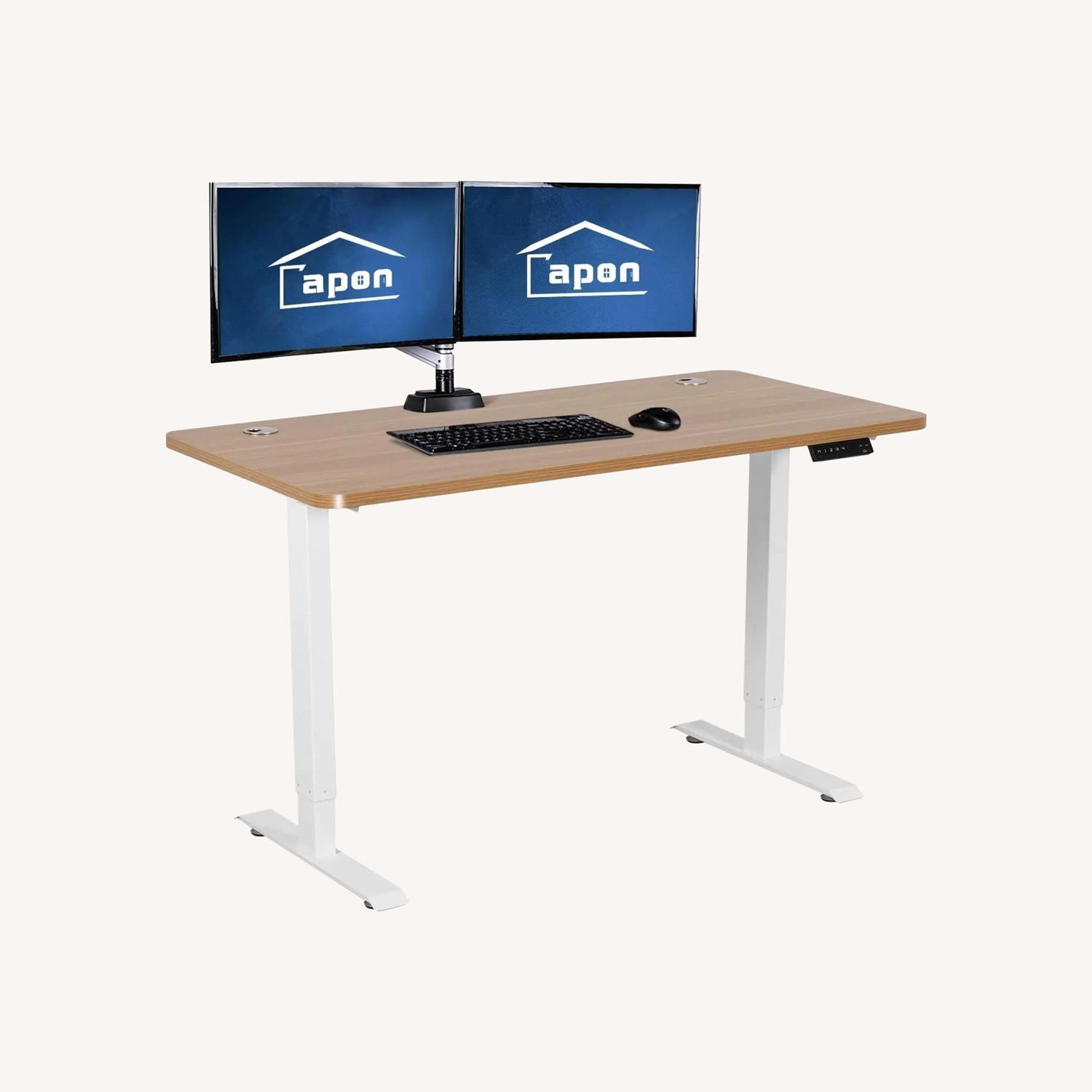 Dual Motorized Electronic Standing Desk - image-0