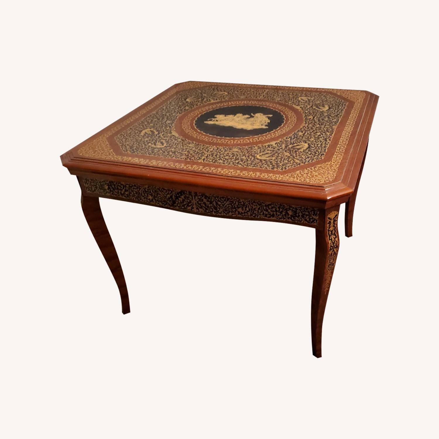 Hand-Crafted Italian Game Table - image-0
