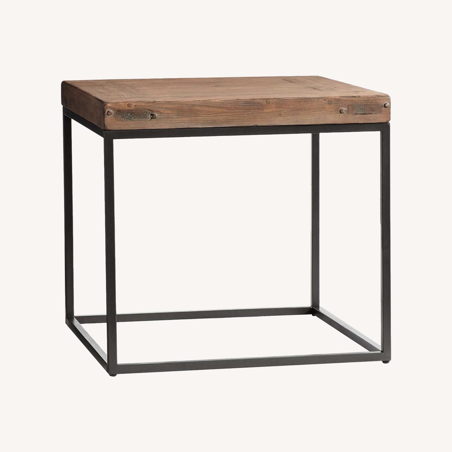 Pottery Barn Malcolm Square End Table (26") - image-0