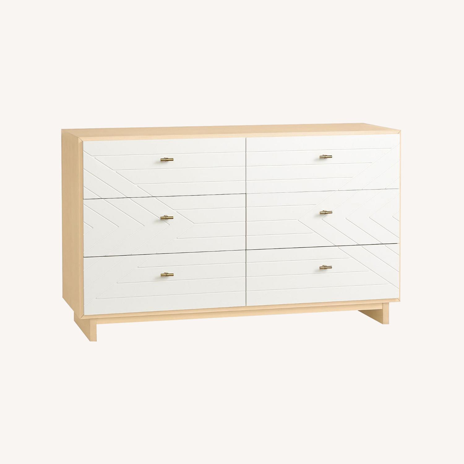 slim fit dress slacks 3 Drawer Dresser, Greenguard Gold Certified, Bianca White – BAJE HOME main image 0