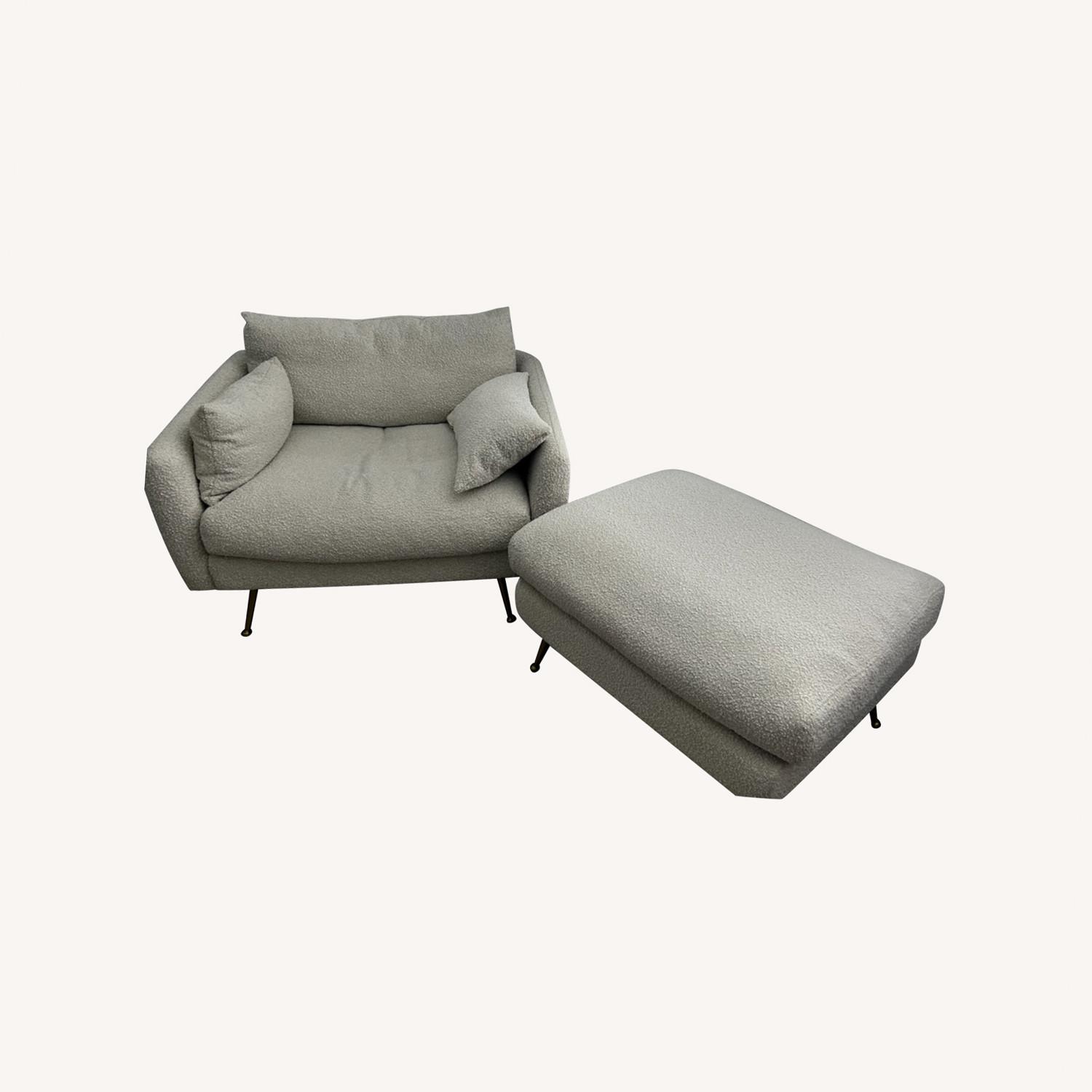 Edloe Finch Park Chair + Ottoman - image-0