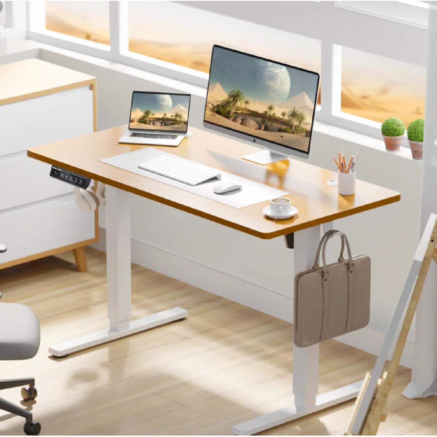 Wayfair Adjustable Metal Base Standing Desk - image-3