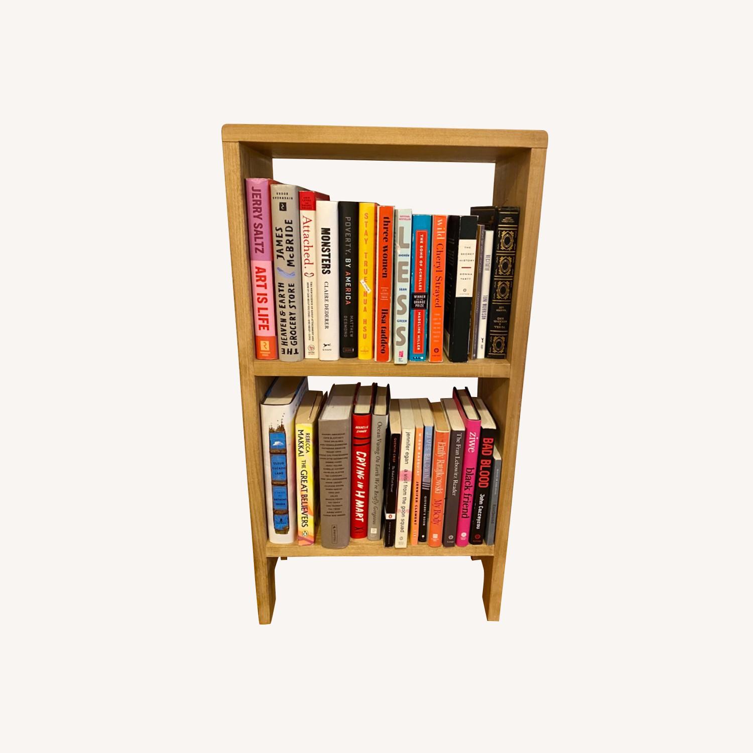 Small Wood Bookcase - image-0