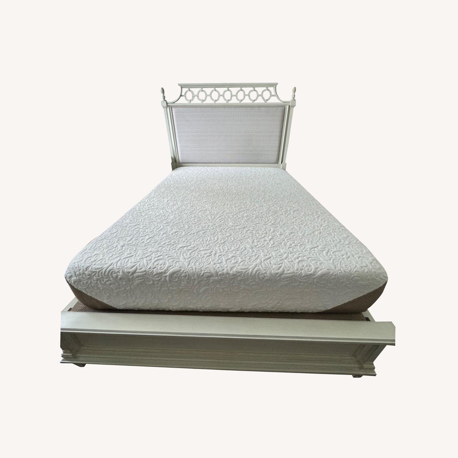 Stanley Furniture Queen Bed Frame + Headboard - image-0