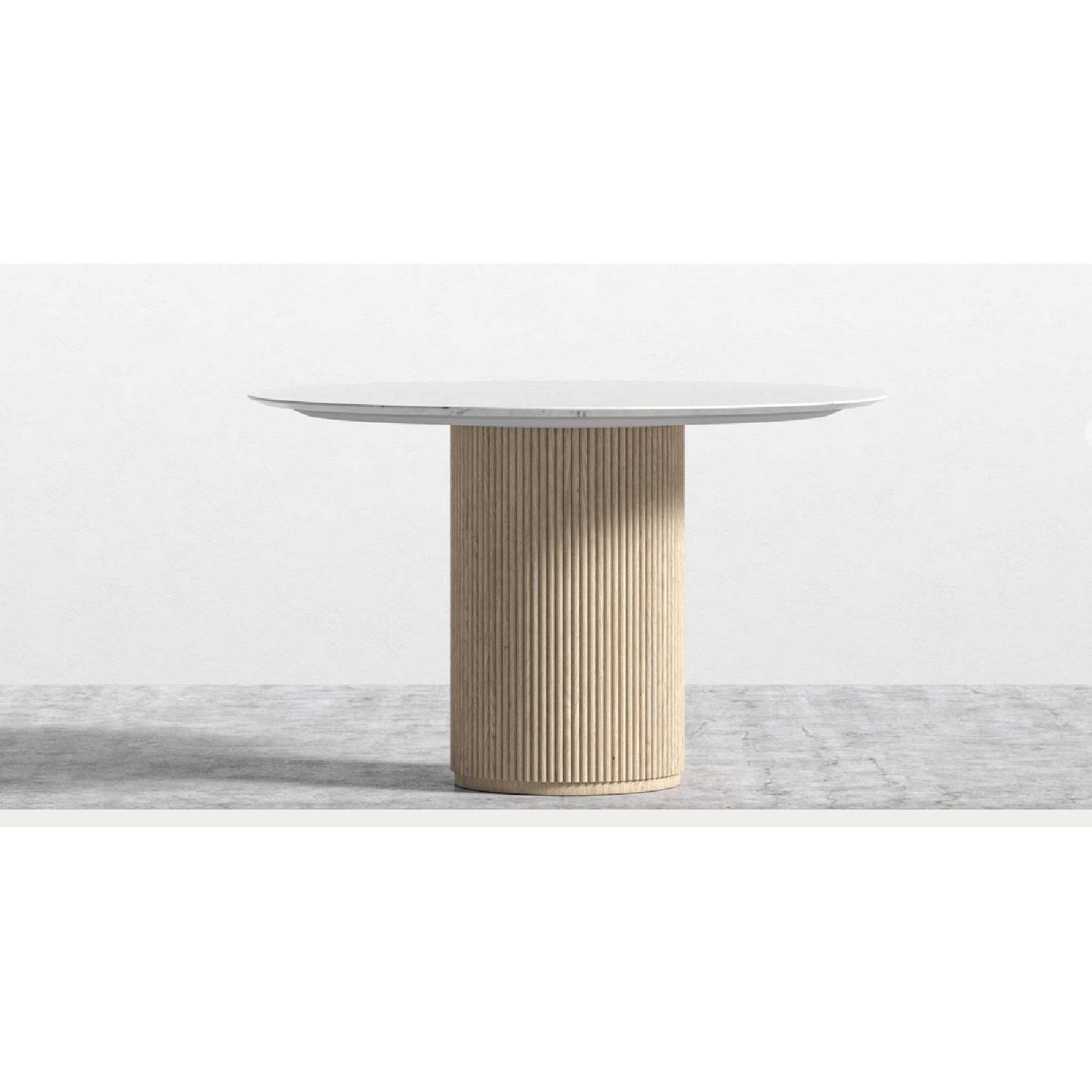 Rove Concepts Round Travertine Dining Table - image-5