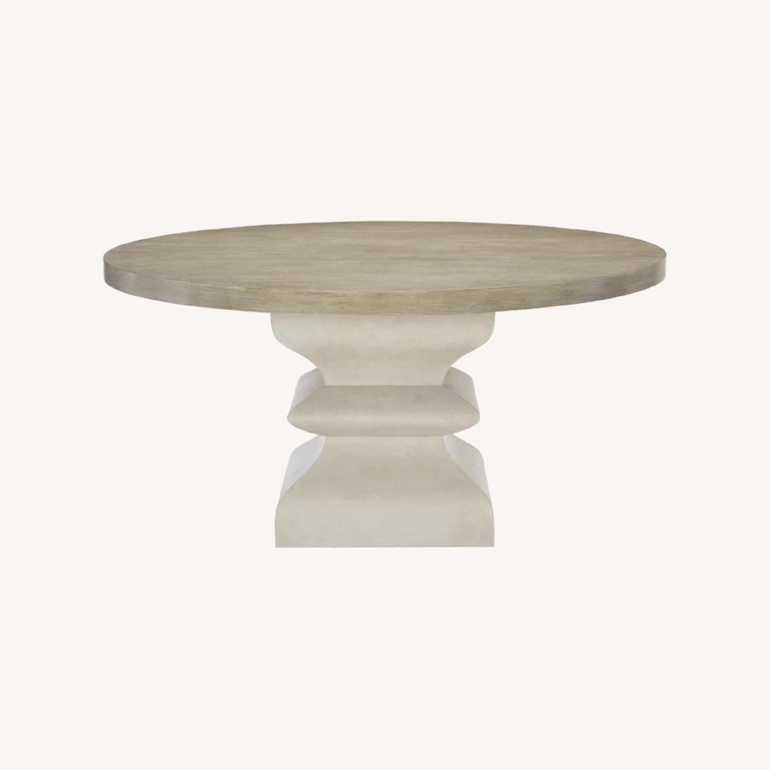 Santa Barbara Round Dining Table Set - image-0