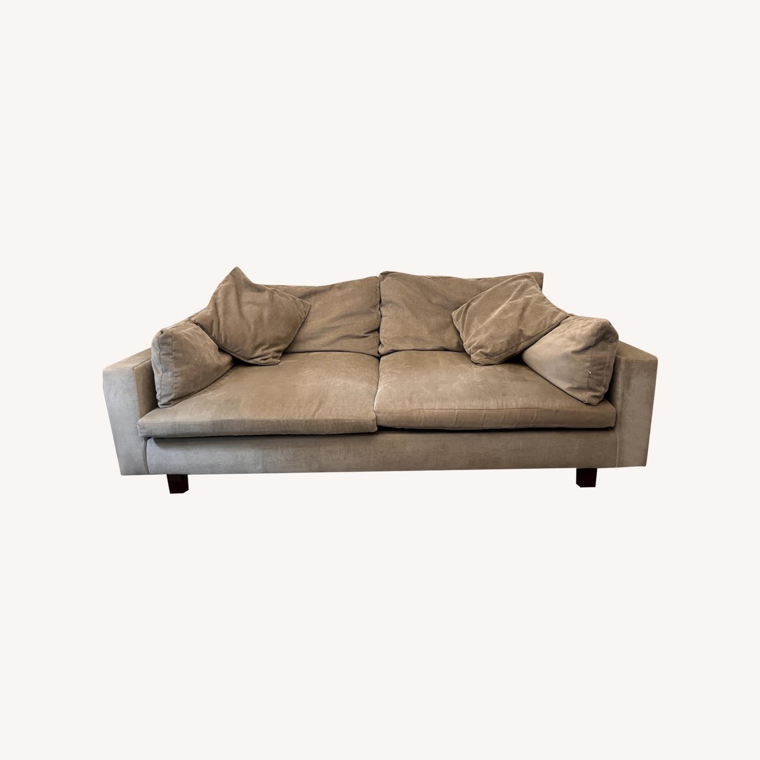 West Elm Harmony Sofa - 82in. Light Taupe - image-0