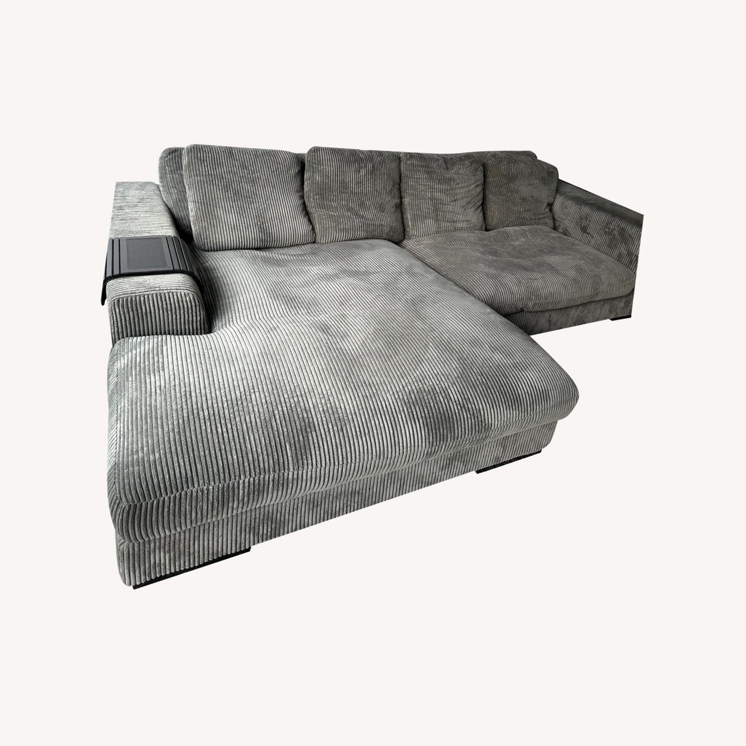 Fernish Grey Comfiest Couch - image-4