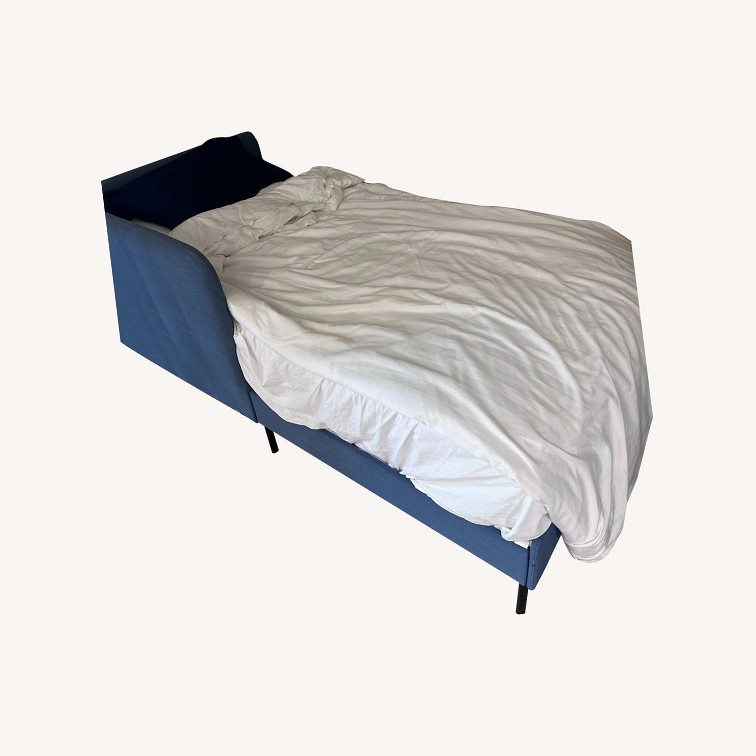 IKEA BLKULLEN Upholster Bed Frame with Headboard - image-4