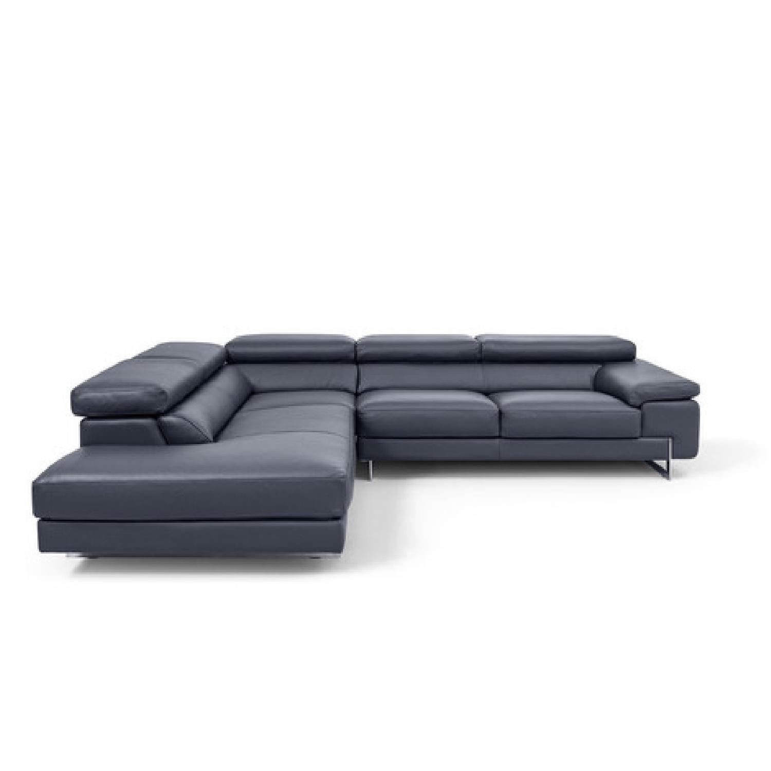 Custom Built Italian Leather Couch - image-5