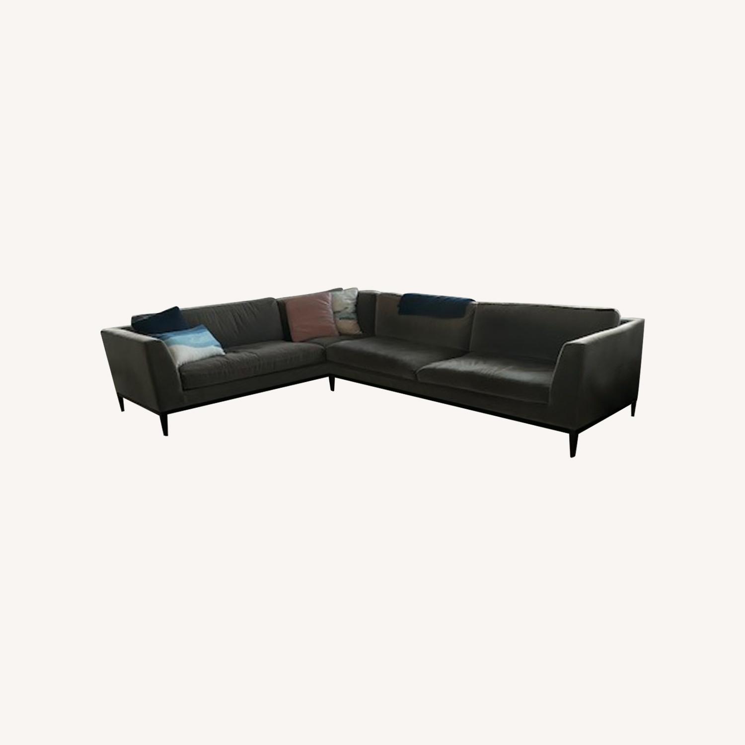 Restoration Hardware (RH) Italia Taper Arm Sofa - image-0