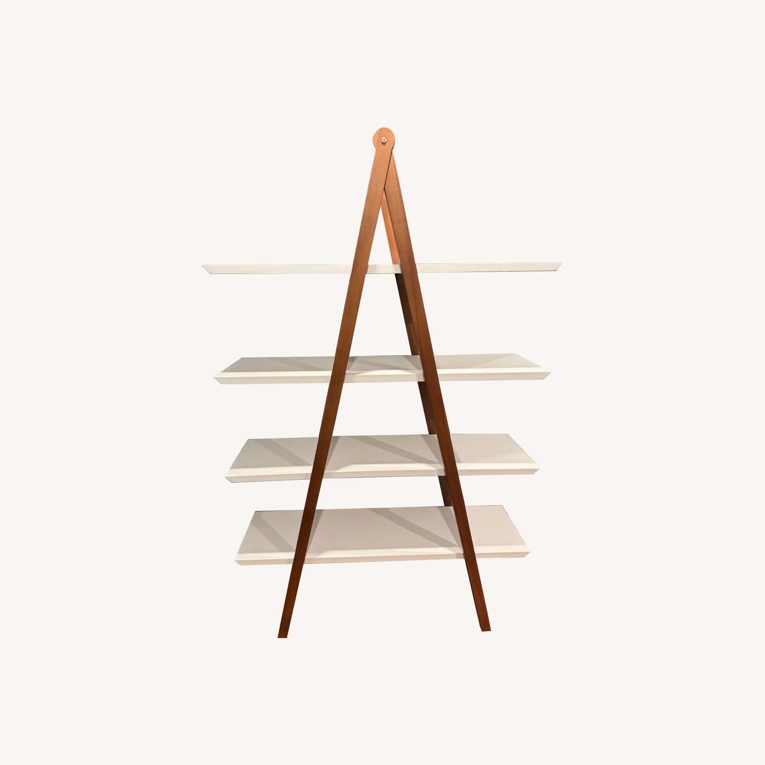 Article Caliper White Walnut Book Shelf Case - image-6