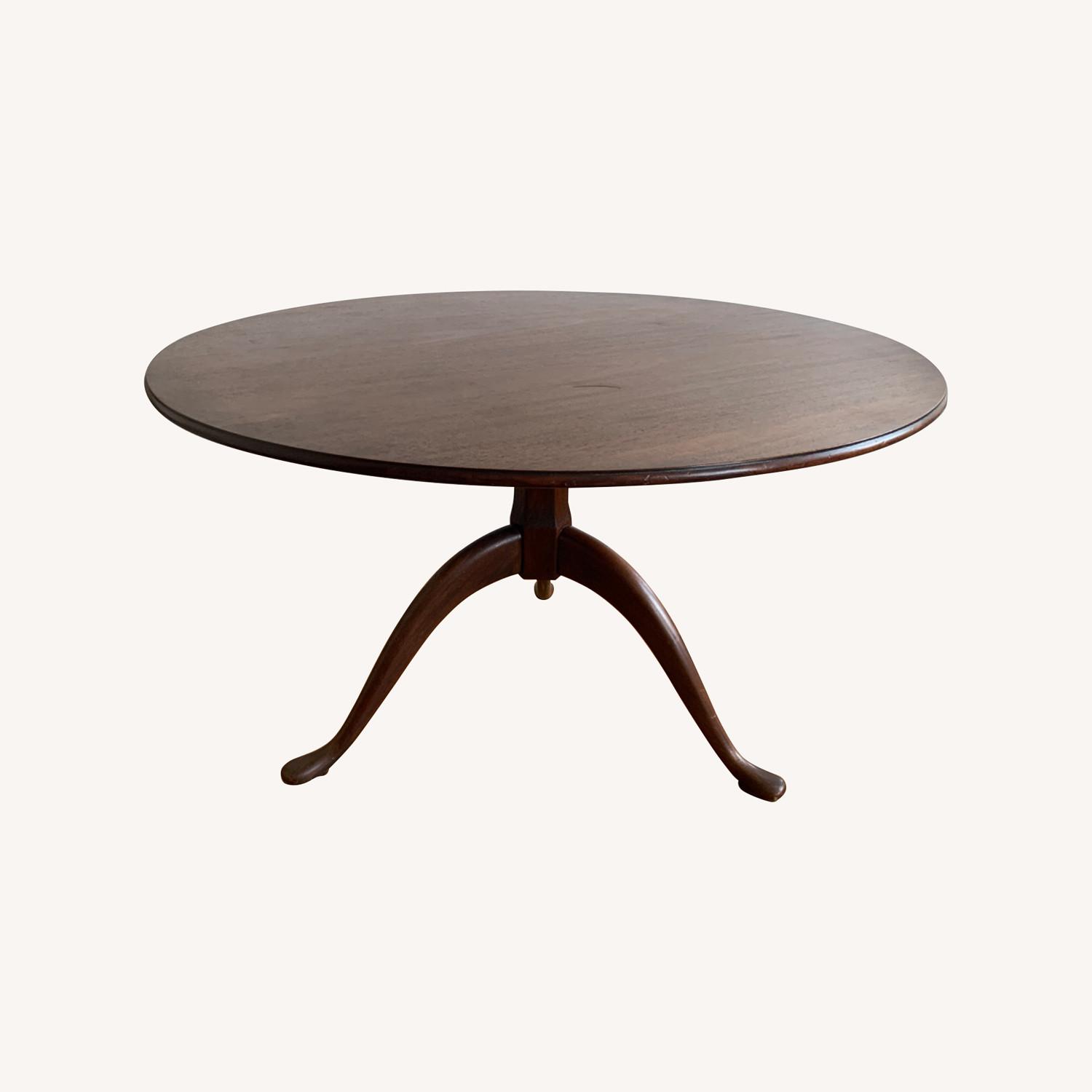 1940s Carl Malmsten Sculpted Cocktail Table - image-0