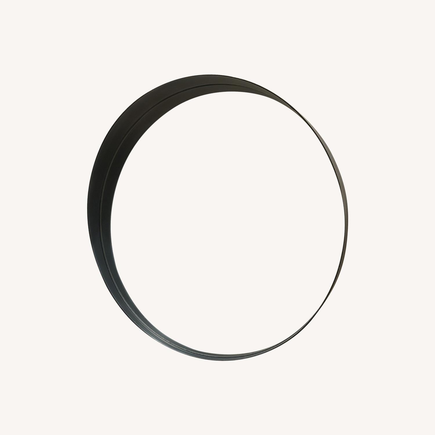 CB2 Round Metal Mirror - image-0