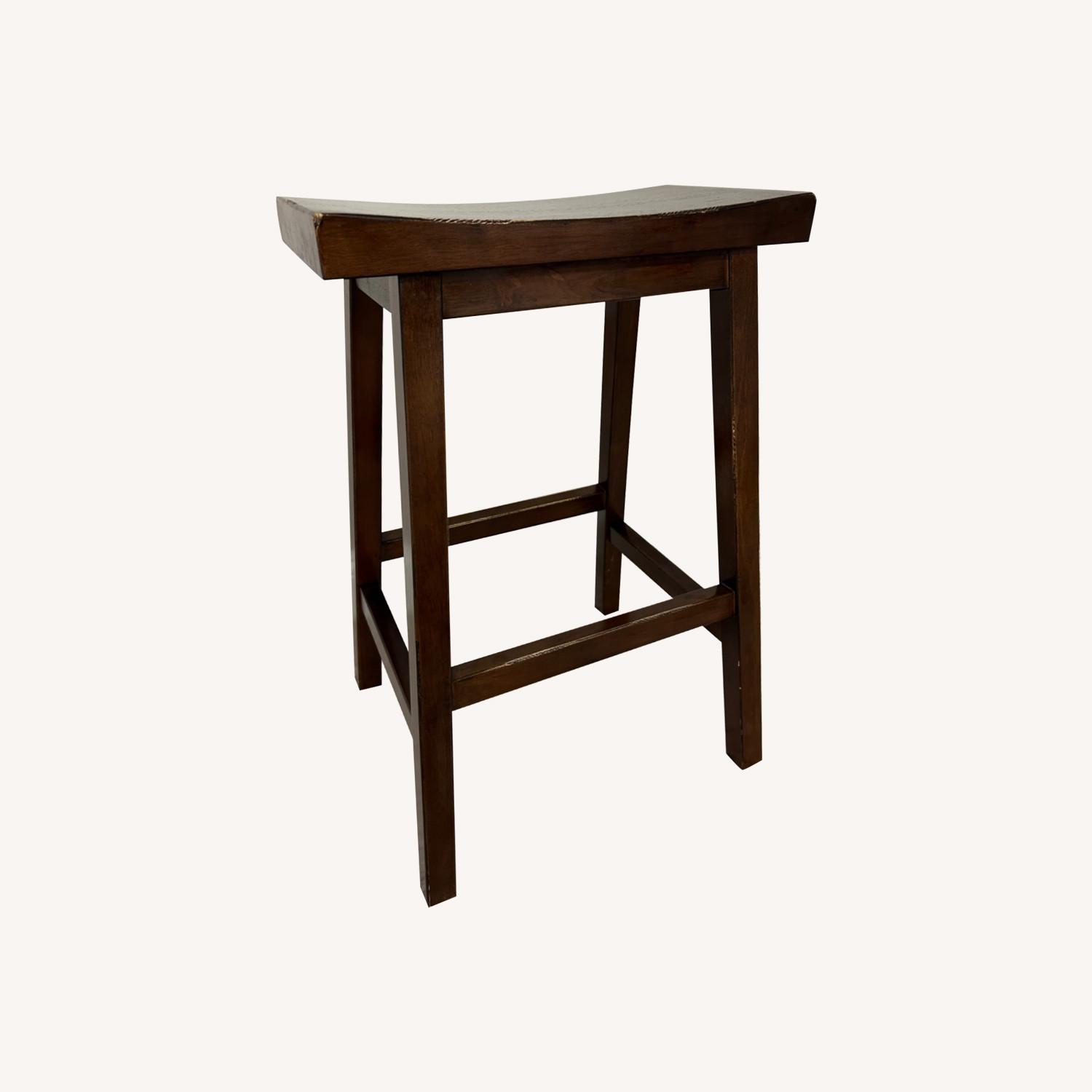 Pottery Barn Tibetan Counter Stool - image-0