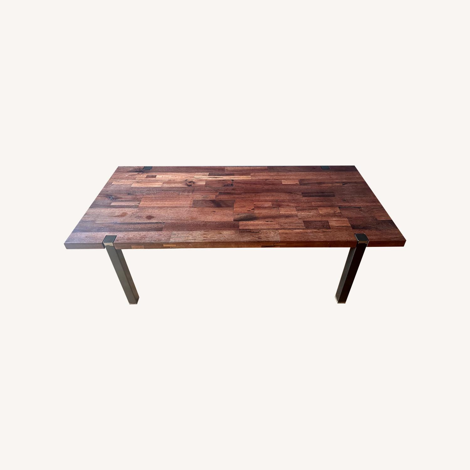 West Elm Wood Coffee Table - image-5