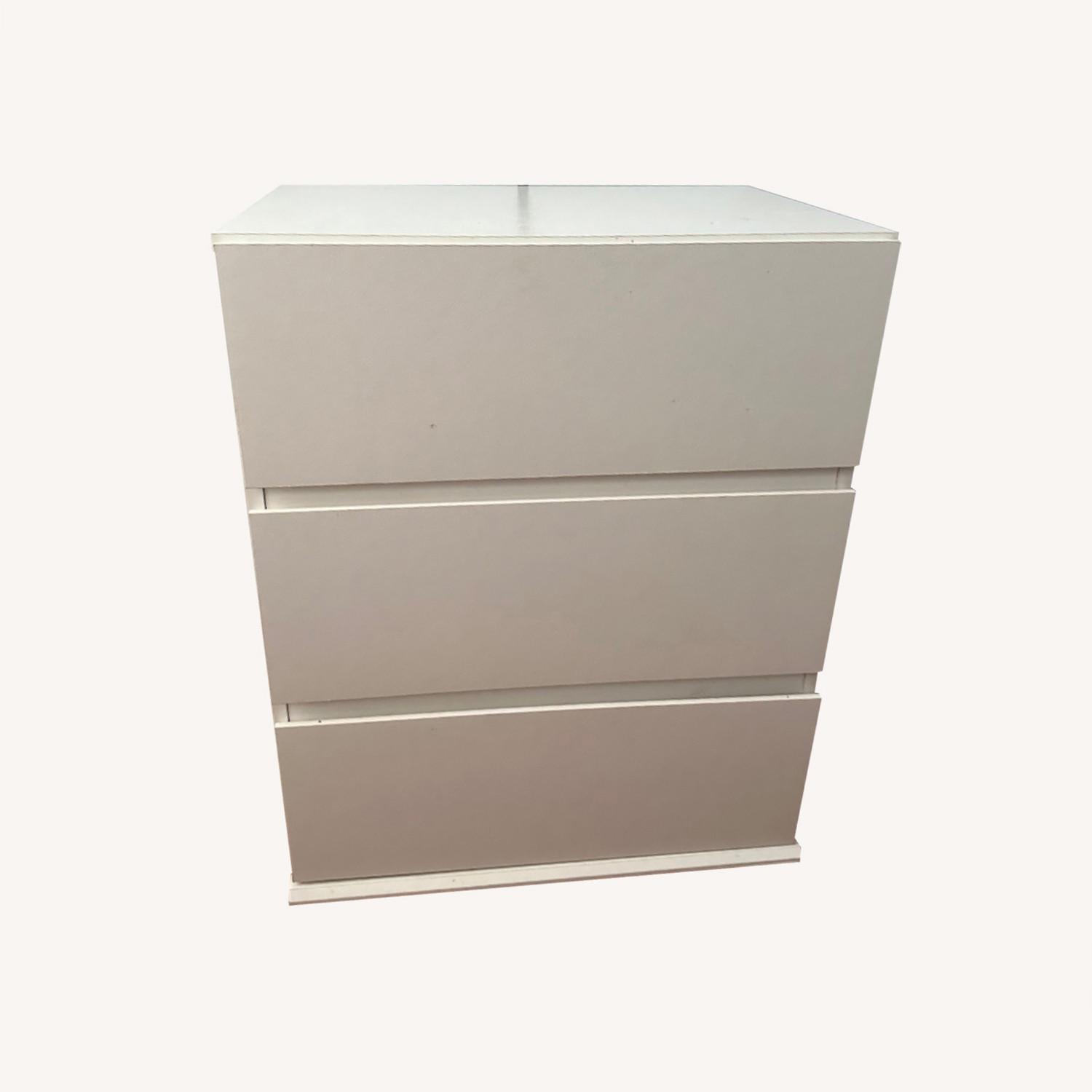 Walmart 3 Drawer Dresser, White - image-3