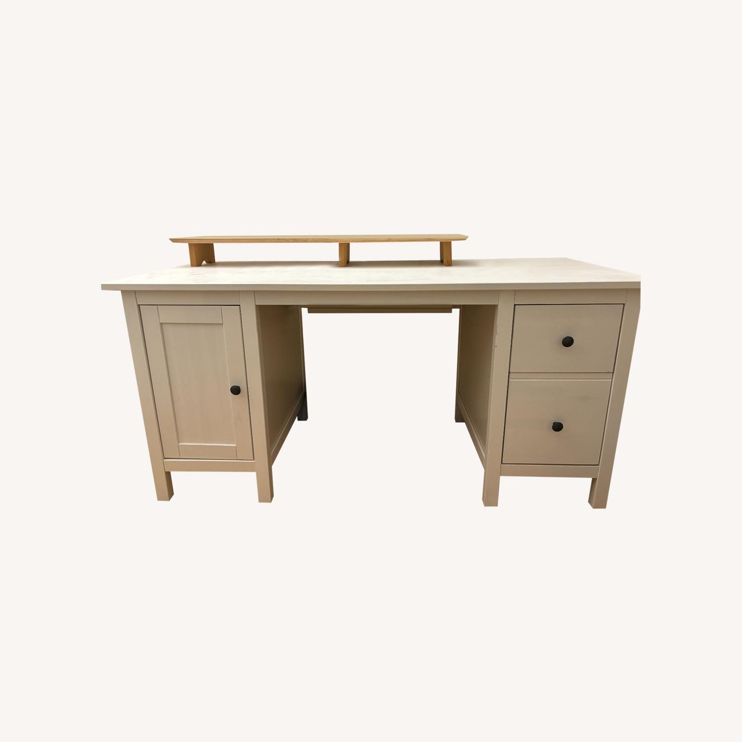 IKEA HEMNES Solid Wood Desk - AptDeco