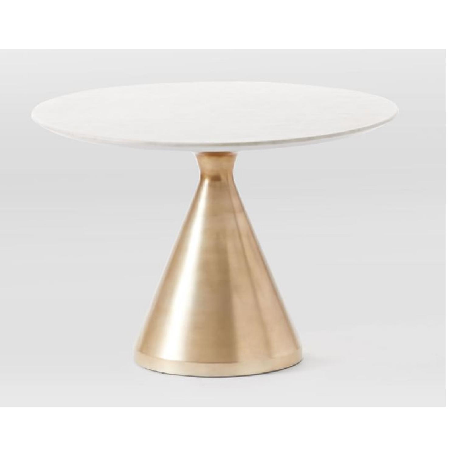 West Elm Marble Table - image-4