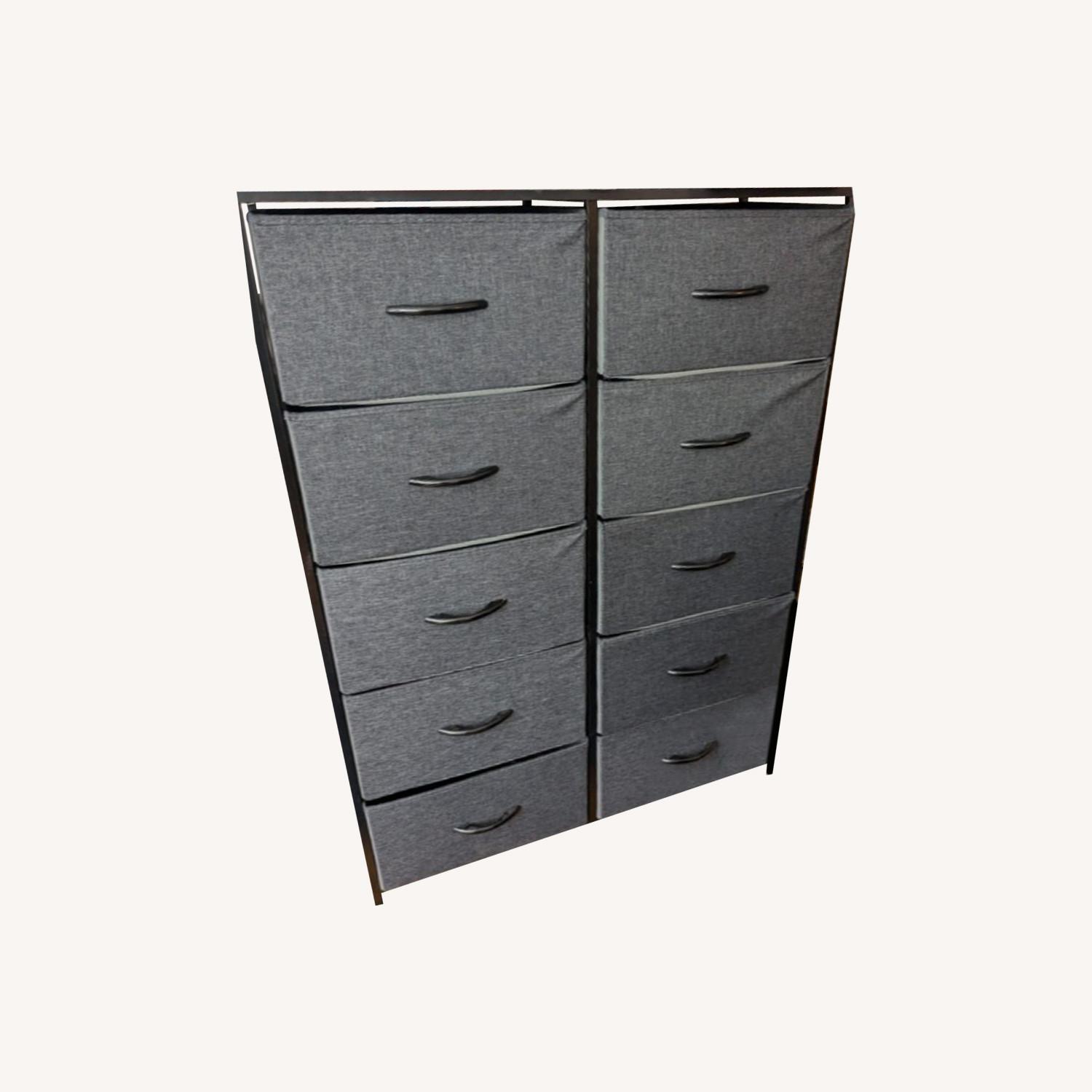 IKEA 10 Drawers Fabric Dresser - image-0