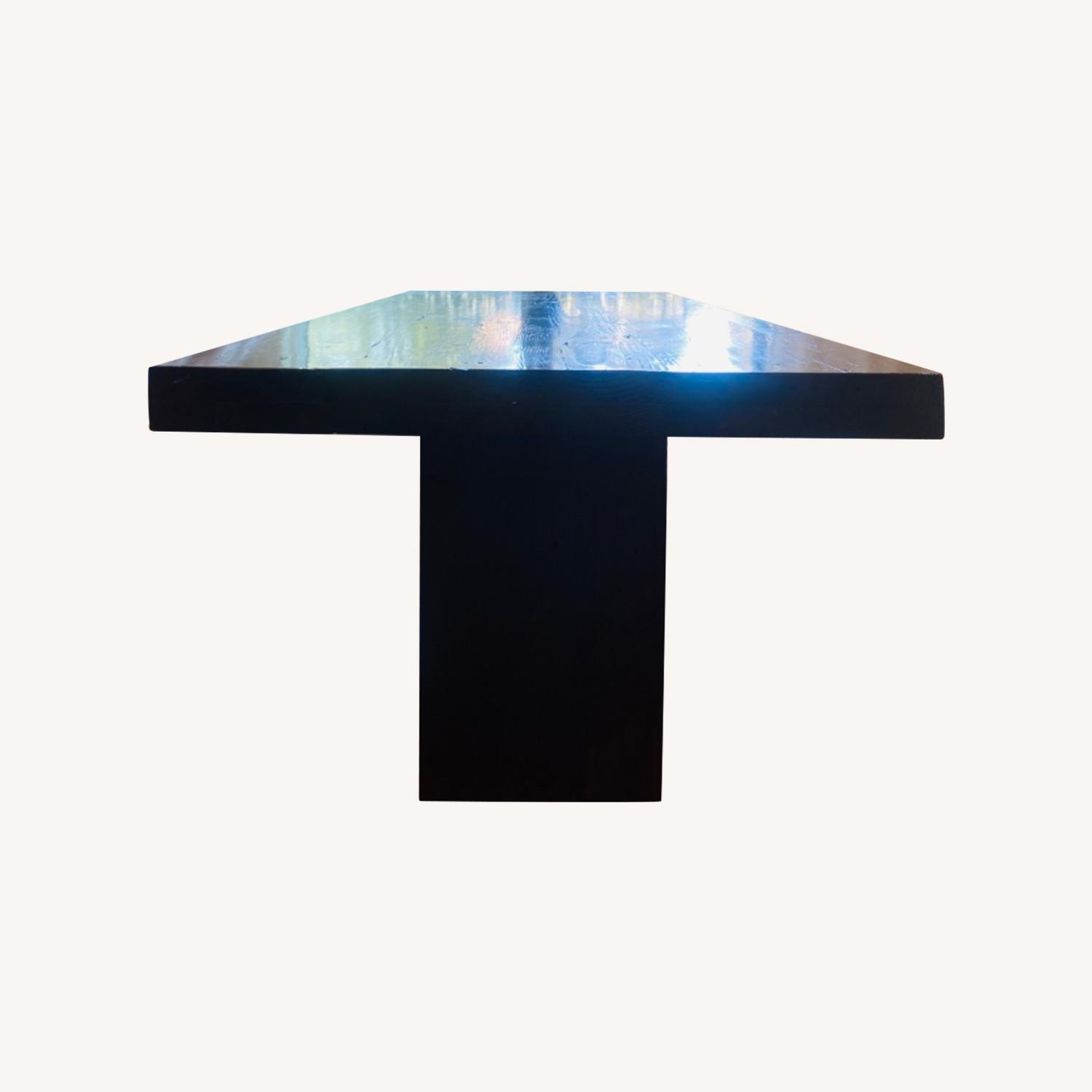 Restoration Hardware Zen Dark Wood Dining Table - image-0