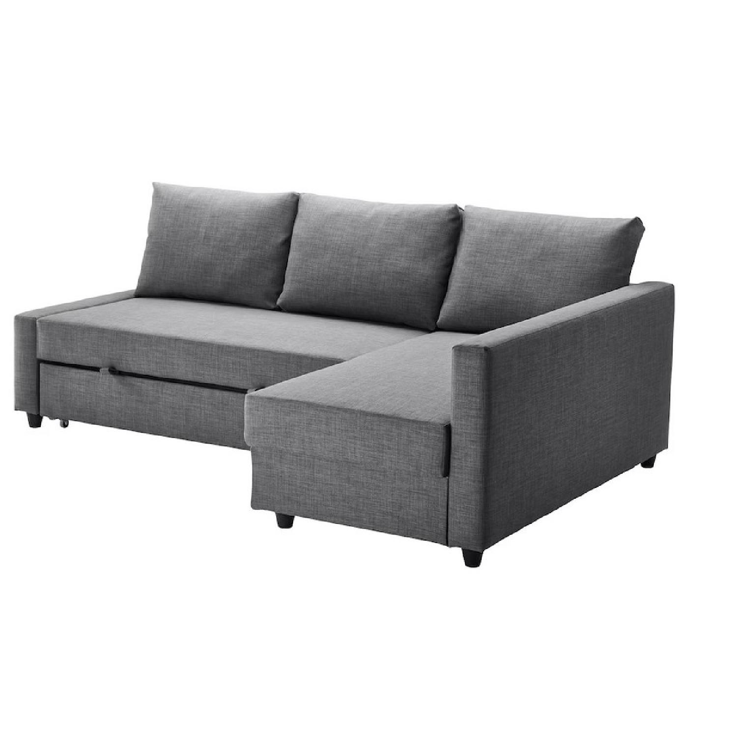 IKEA 3-Seater Sofa Bed w Storage - image-8