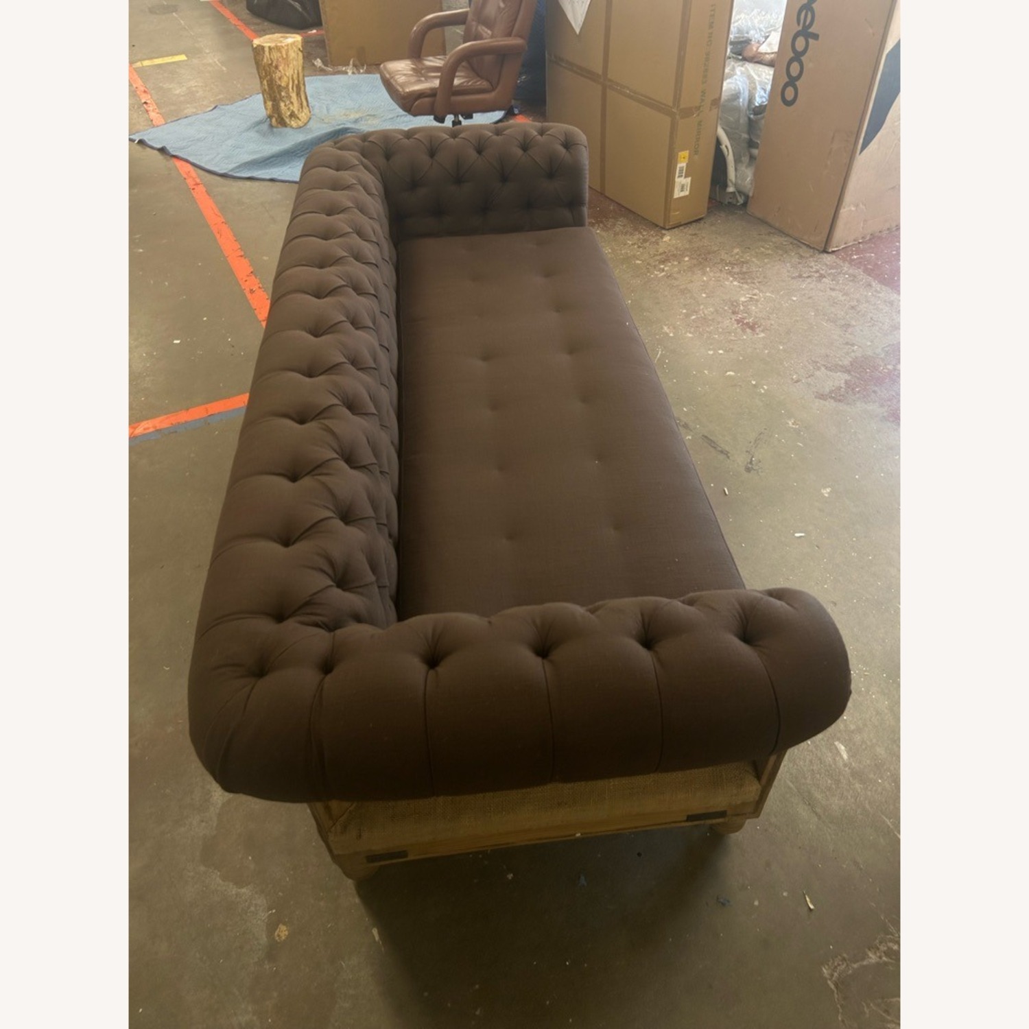 Restoration Hardware Deconstructed Chesterfield 6' - image-3