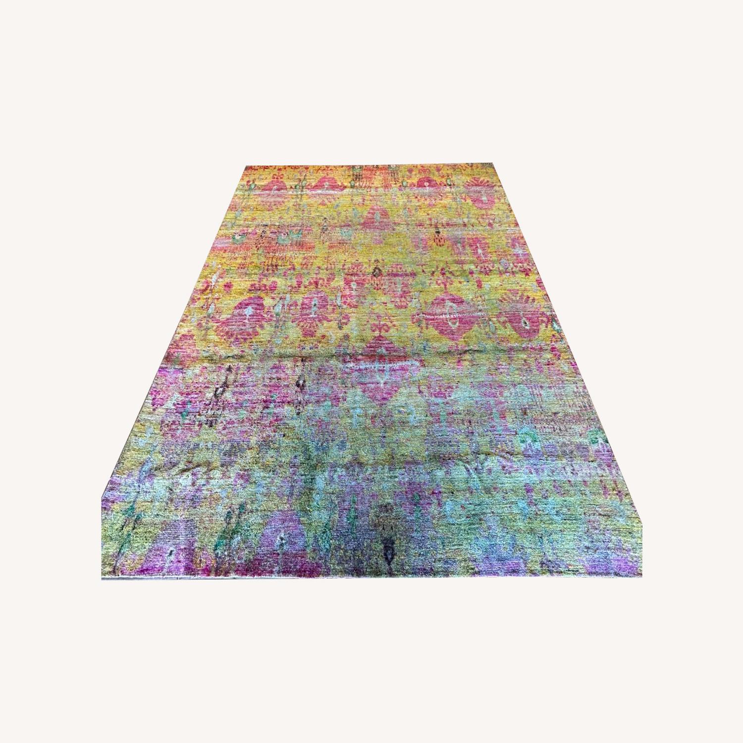 ABC Carpet and Home Silk / Cotton Rug 8X10 - image-0