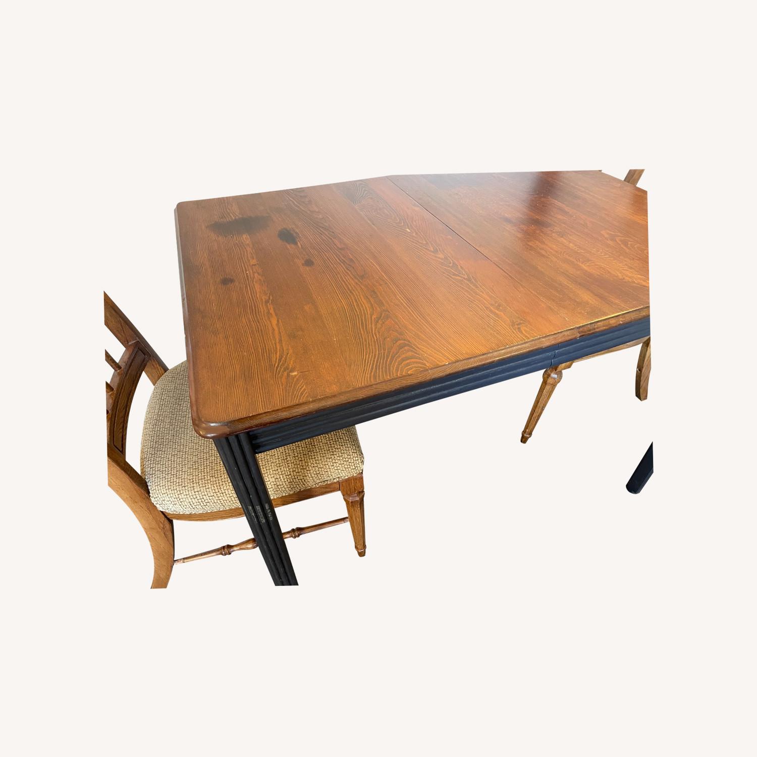 Refinished/Reupholstered Dining Set - image-0