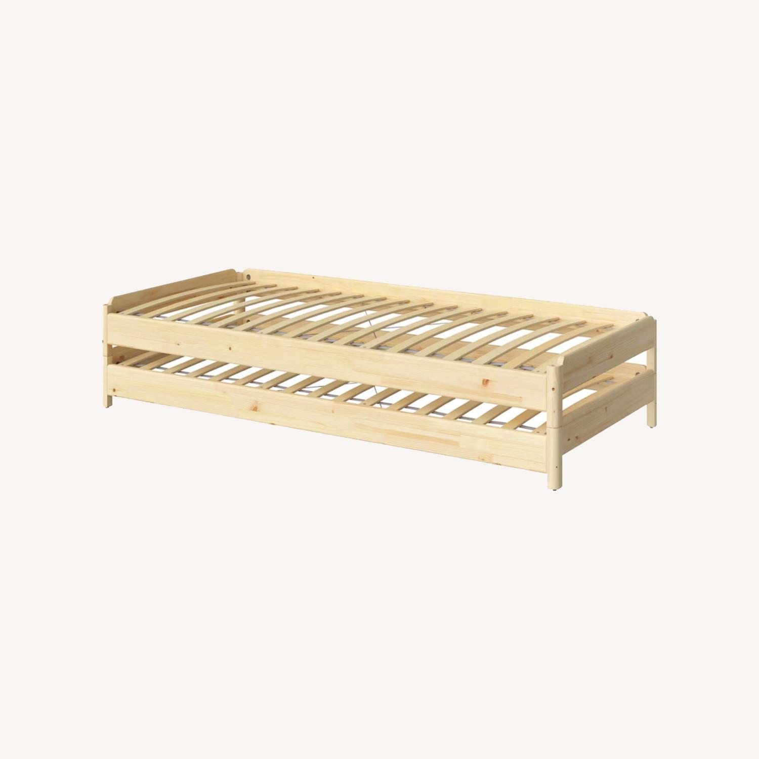 IKEA Stacking Utaker Bed: Converts Twin to King - image-0