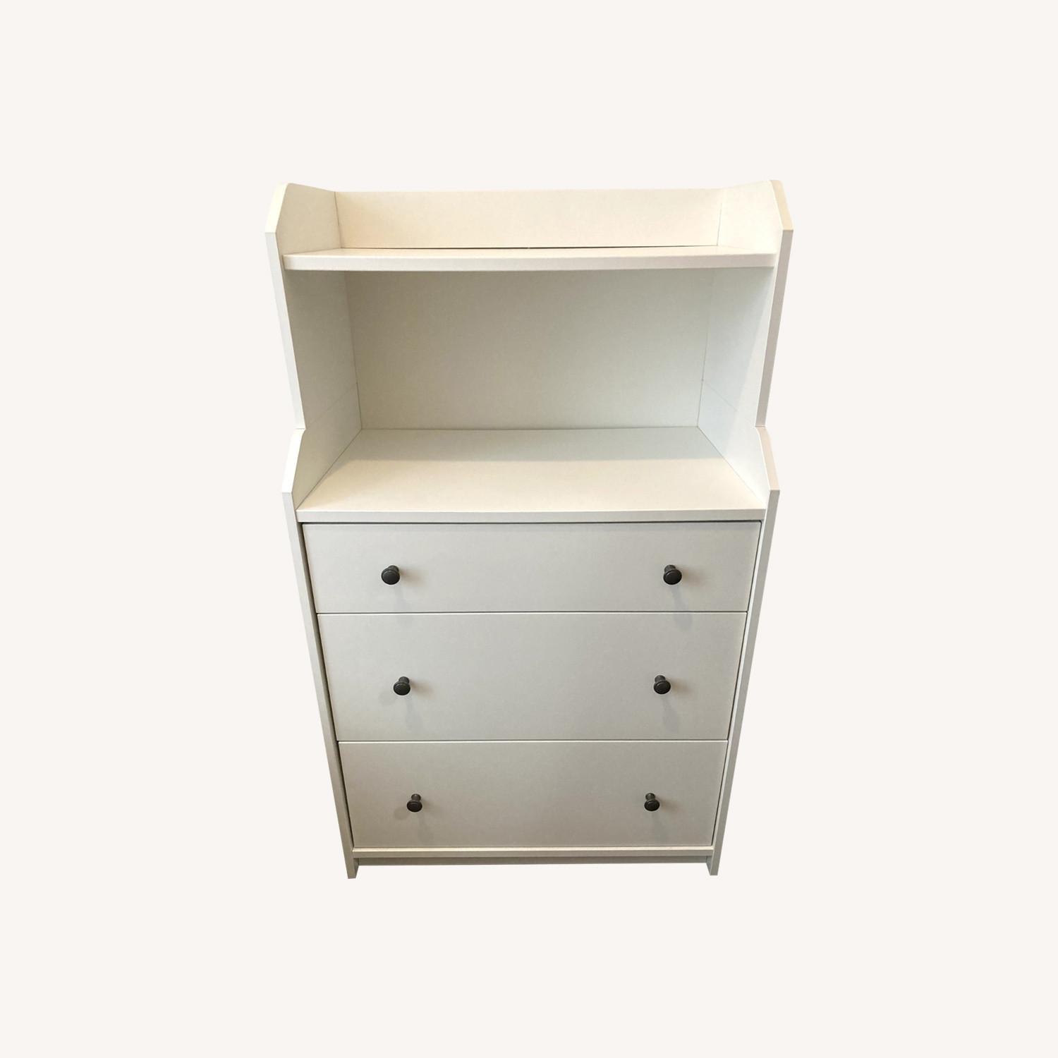 IKEA 3-Drawer Dresser with Shelf - image-0