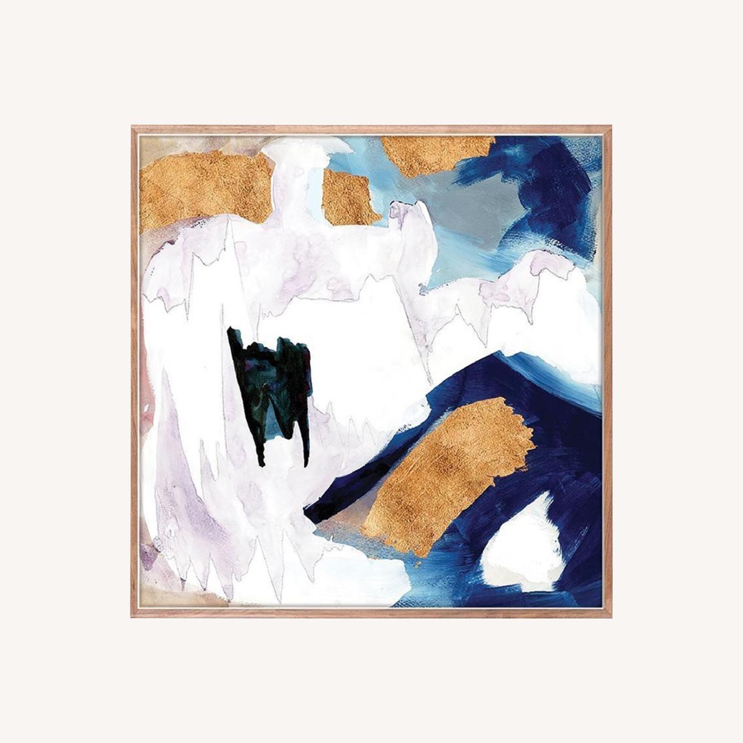 "Agata" Abstract Art Print by ZBC House, Framed - image-0