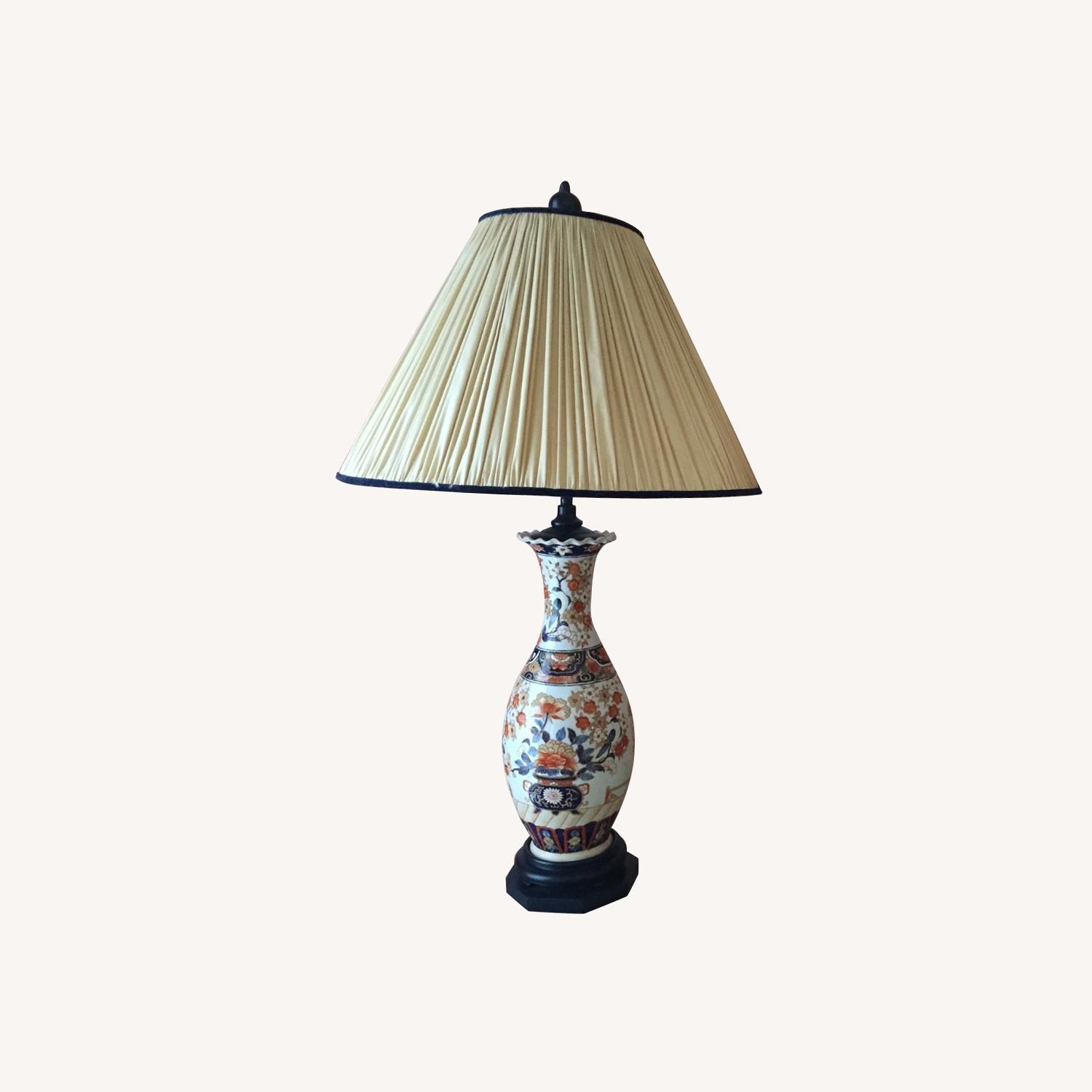 Pair of Antique Imari Lamps Late 19th Century - image-0