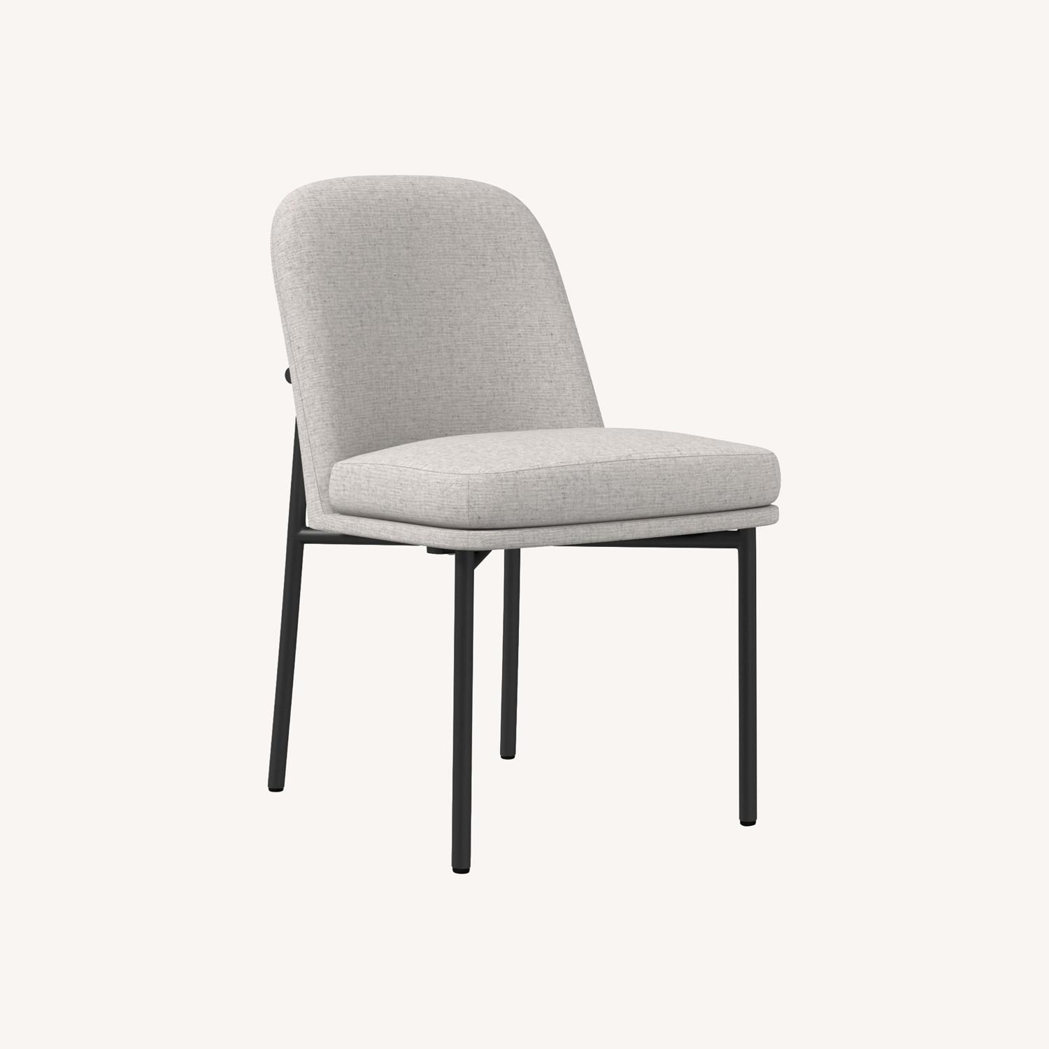 West Elm Jack Metal Frame Dining Chair - image-0