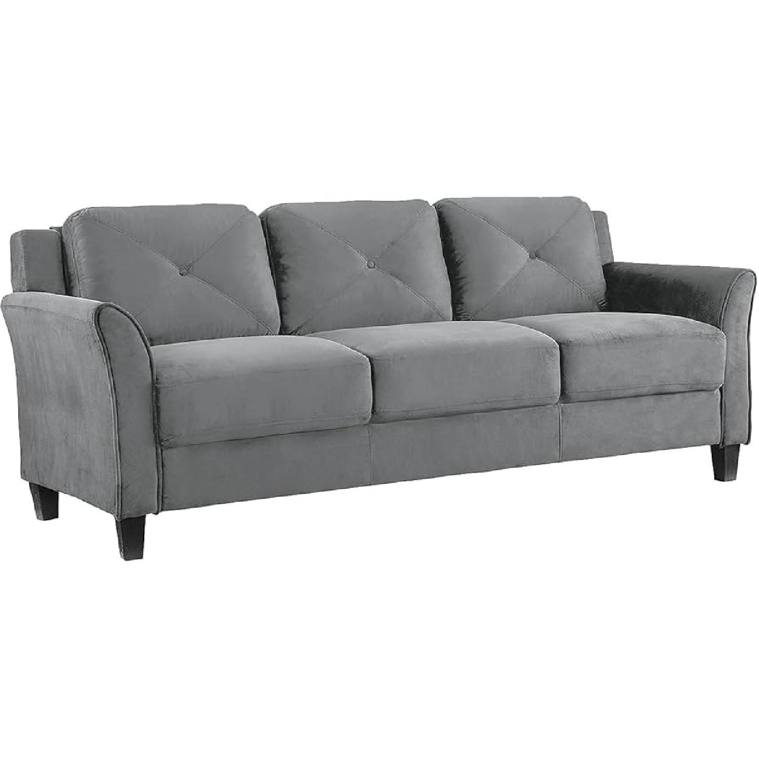 Lifestyle Solutions Grey Sofa - image-4