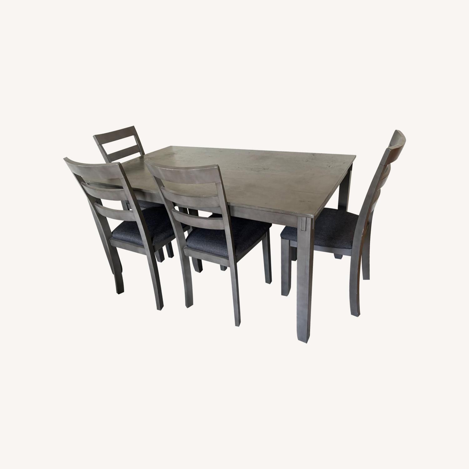 IKEA Jaworski 6 piece Dining Set by Gracie Oaks - AptDeco