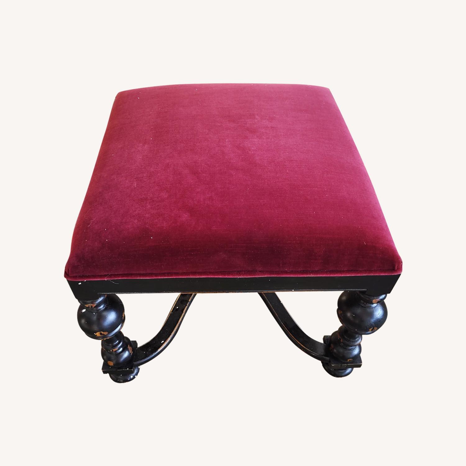 Restoration Hardware 17th Century Baroque Ottoman - image-0