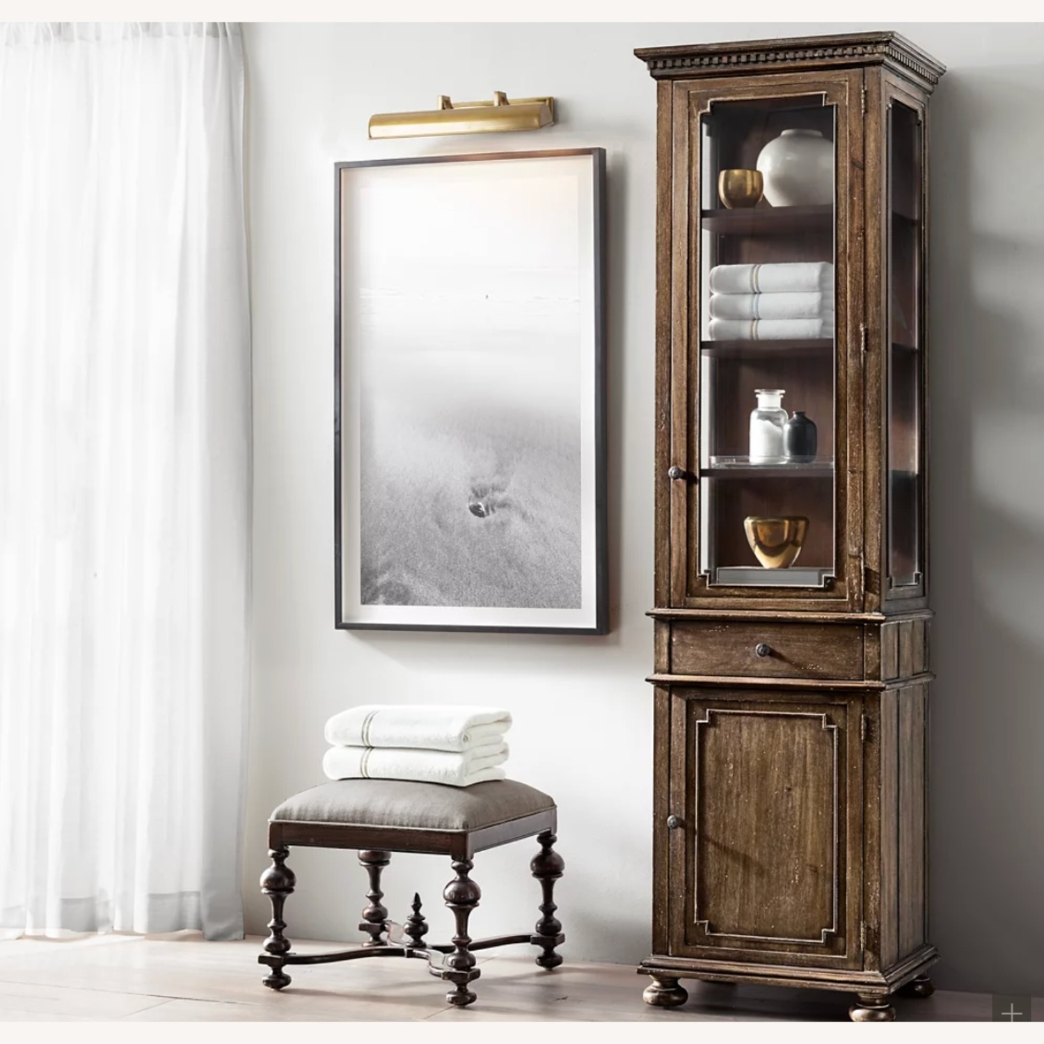 Restoration Hardware 17th Century Baroque Ottoman - image-9