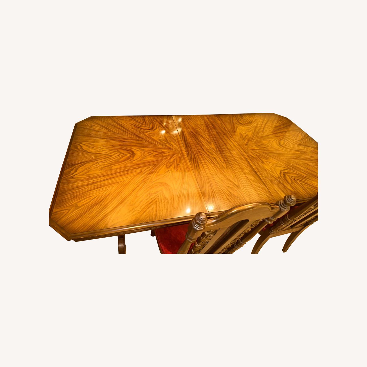 Antique Wood Table - image-0