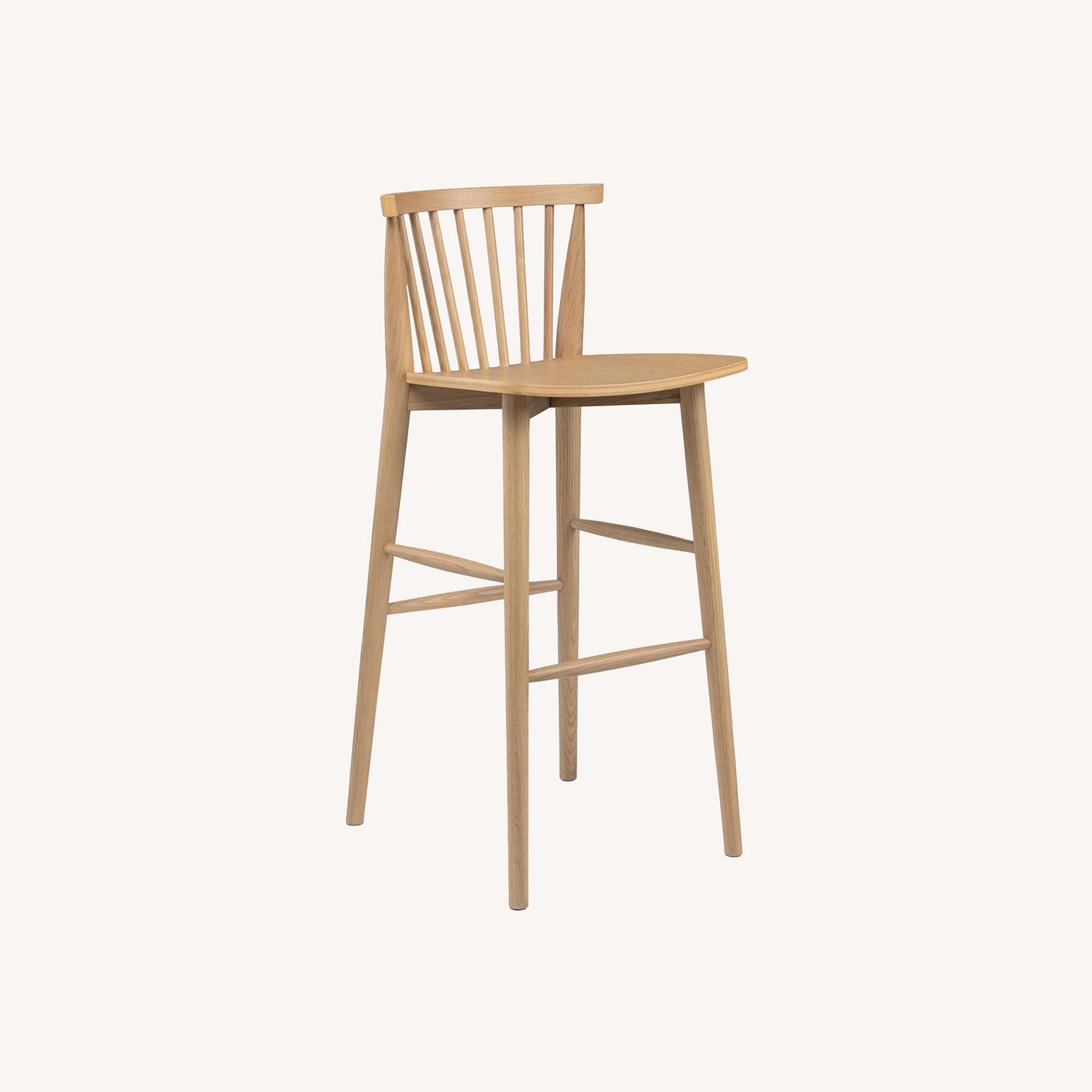 Article Rus Light Oak Bar Stool - image-0