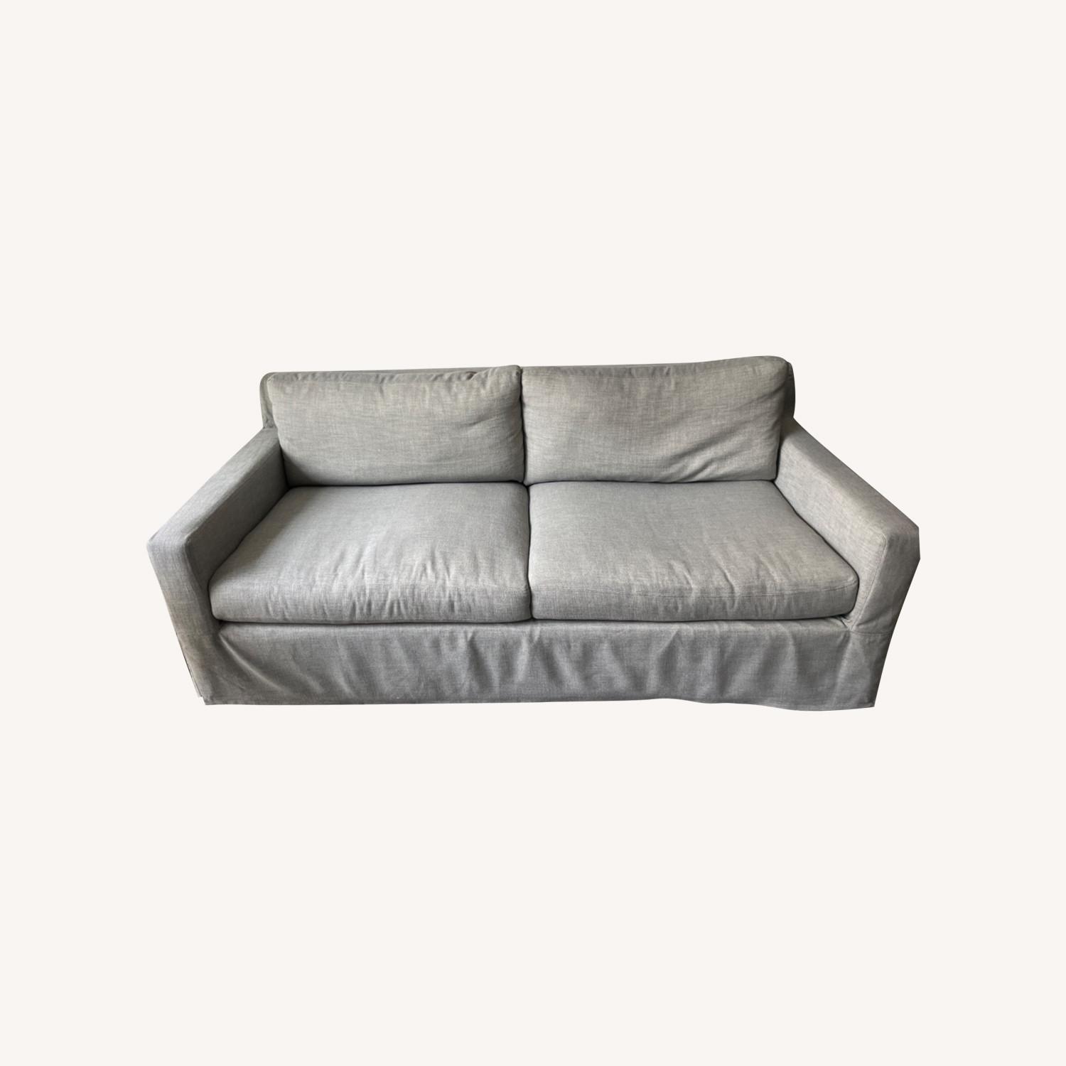 7’ Restoration Hardware Sofa - image-0