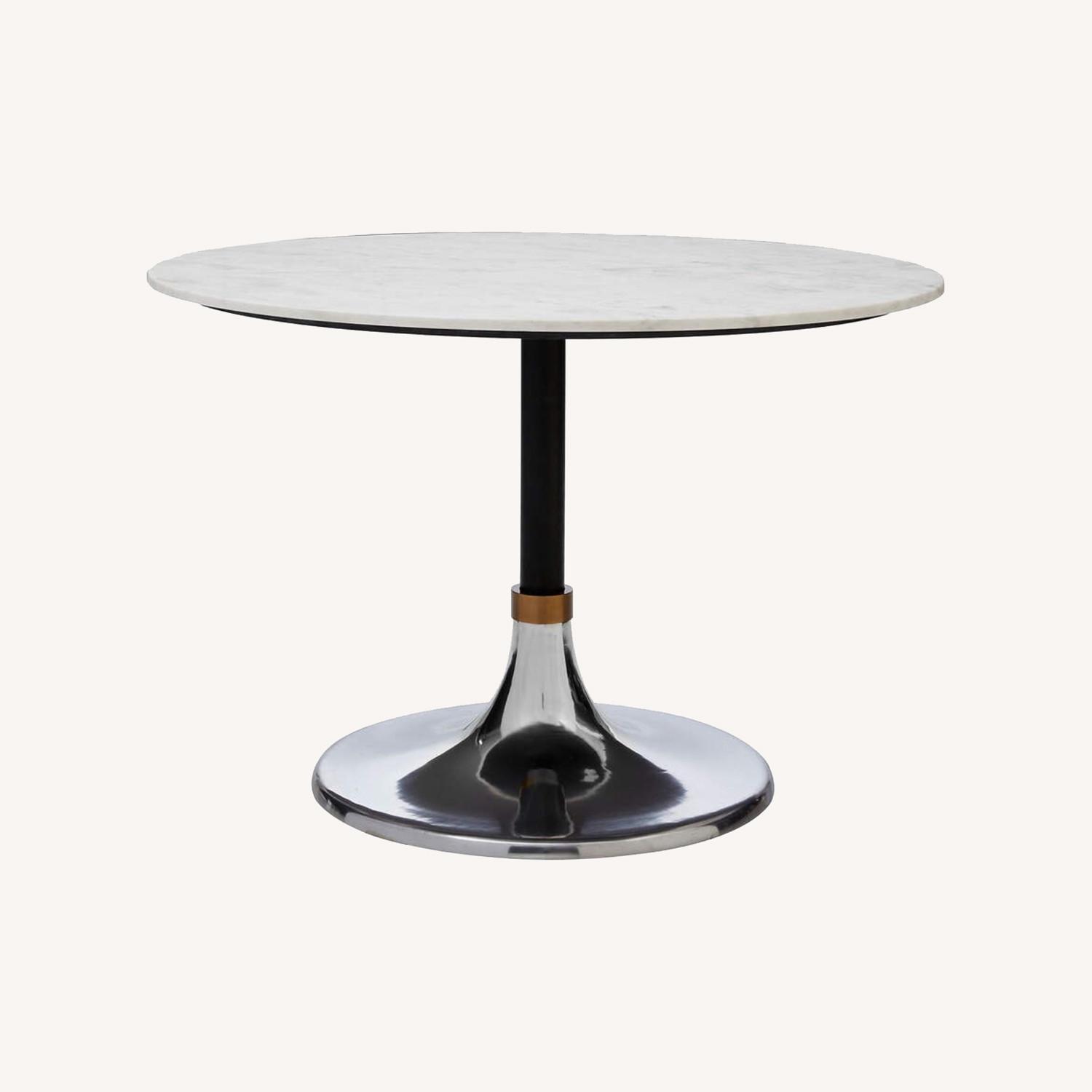CB2 Marble Dining Table - image-0