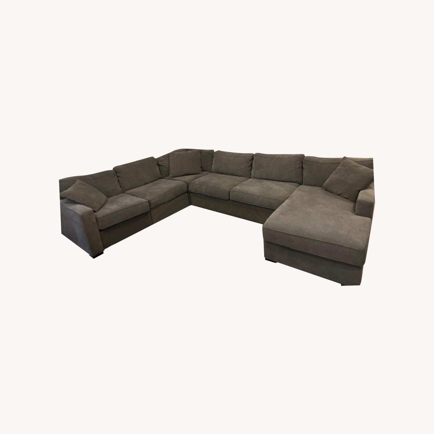 Macy's Sectional with Chaise - image-0