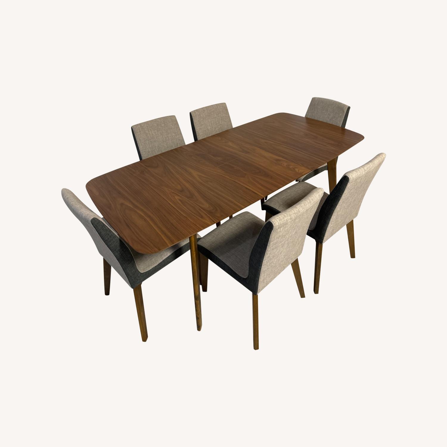 Dining Set Table 6 Chairs - AptDeco